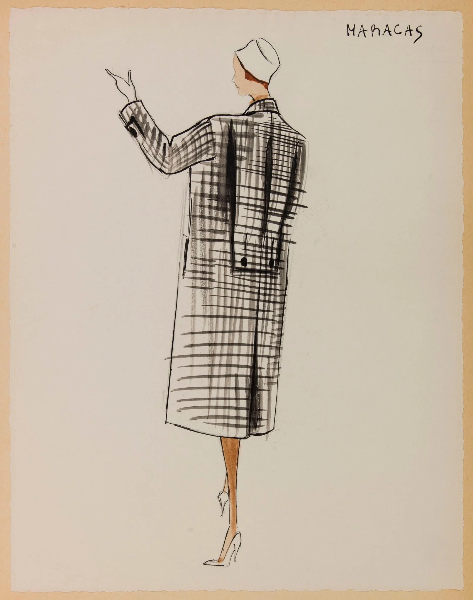 Maracas, by Marie-Louise Carven, 1956