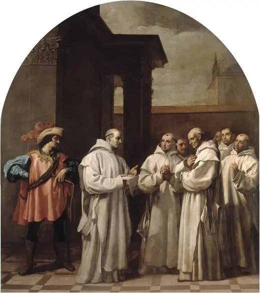 Pope Urban II Calls Saint Bruno to Rome