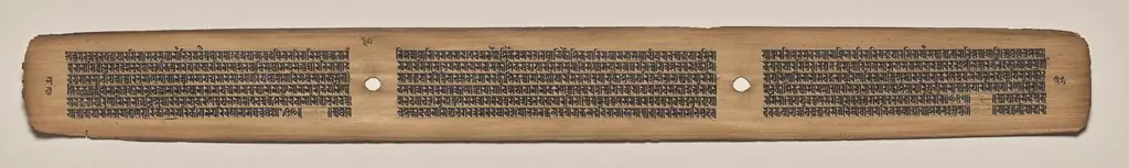 Text, Folio 35 (verso), from a Manuscript of the Perfection of Wisdom in Eight Thousand Lines (Ashtasahasrika Prajnaparamita-sutra)