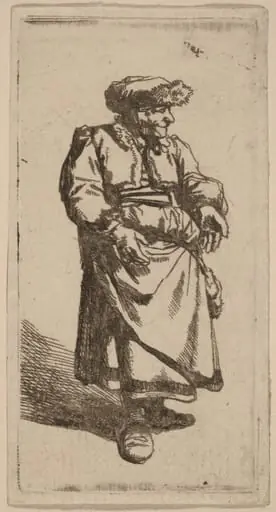 Old Woman Standing
