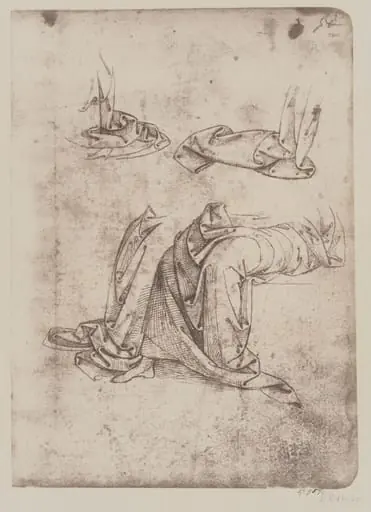 Studies of drapery