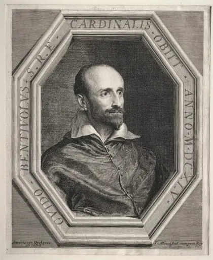 Cardinal Guido Bentivoglio, Papal Nuncio at the Court of Louis XIII