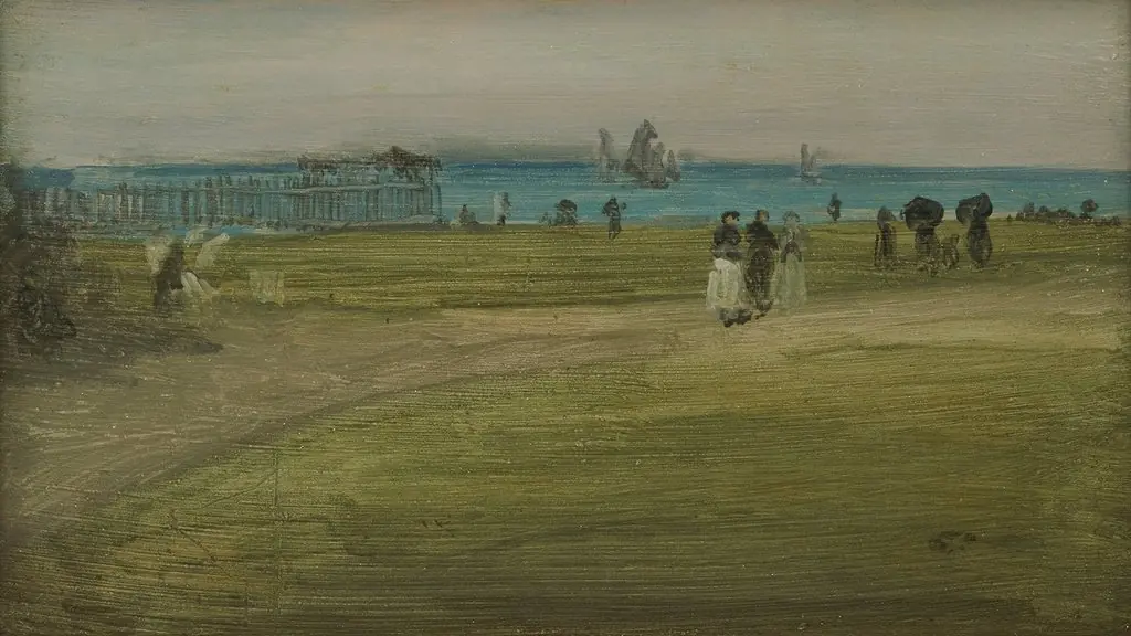 Green and Violet: The Evening Walk