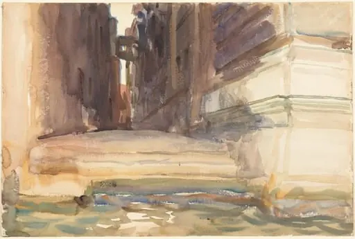 The Calle della Rosa with the Monte di Pietà, Venice
