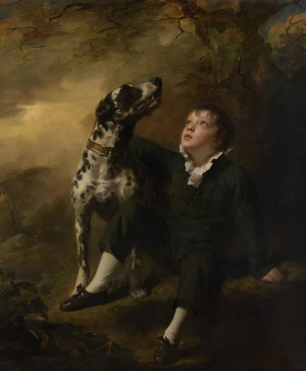 John Stuart Hepburn Forbes, later 8th Baronet of Monymusk, and of Fettercairn and Pitsligo, 1804 - 1866, by Henry Raeburn, oil, 1811