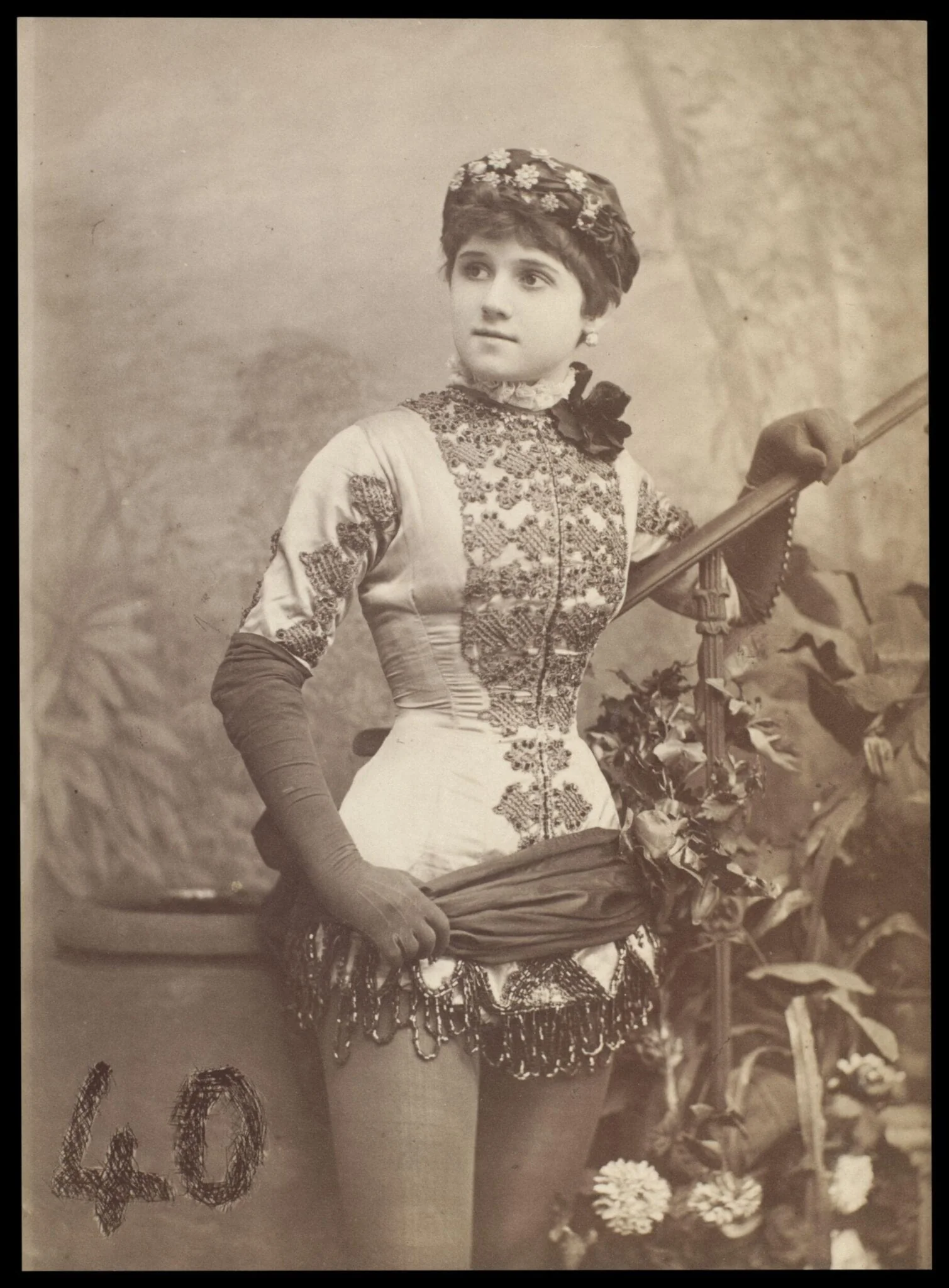 Guy Little Theatrical Photograph, by Samuel Alex Walker, photographic, 1880