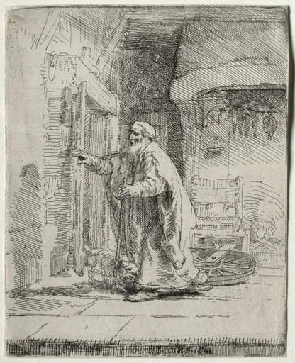 The Blindness of Tobit:  The Larger Plate
