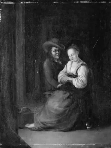 A Girl and a Young Man