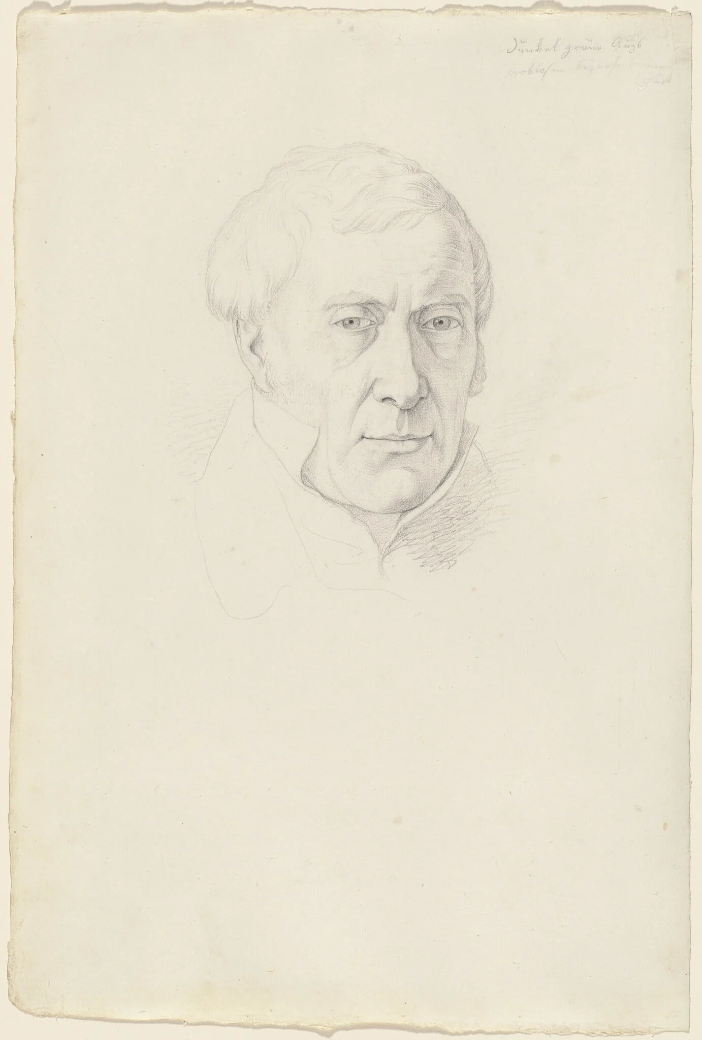 Principe Massimiliano Massimi, by Josef von Führich, graphite, 1828