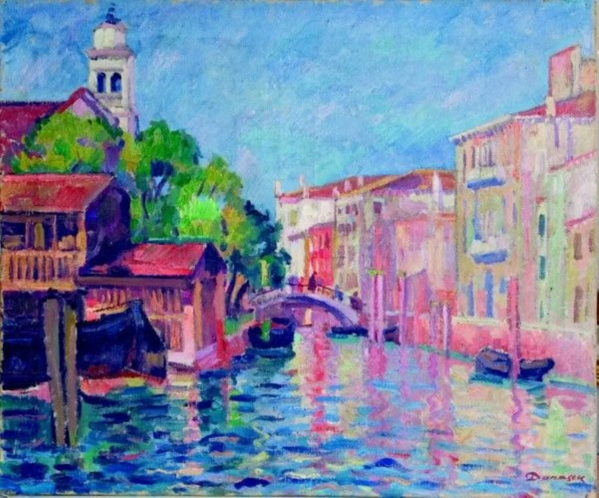 Canal venețian, by Nicolae Dărăscu, unspecified