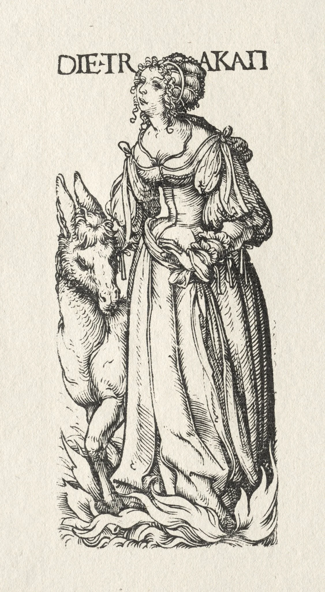 The Seven Vices:  Sloth, by Hans Burgkmair the Elder, 1510