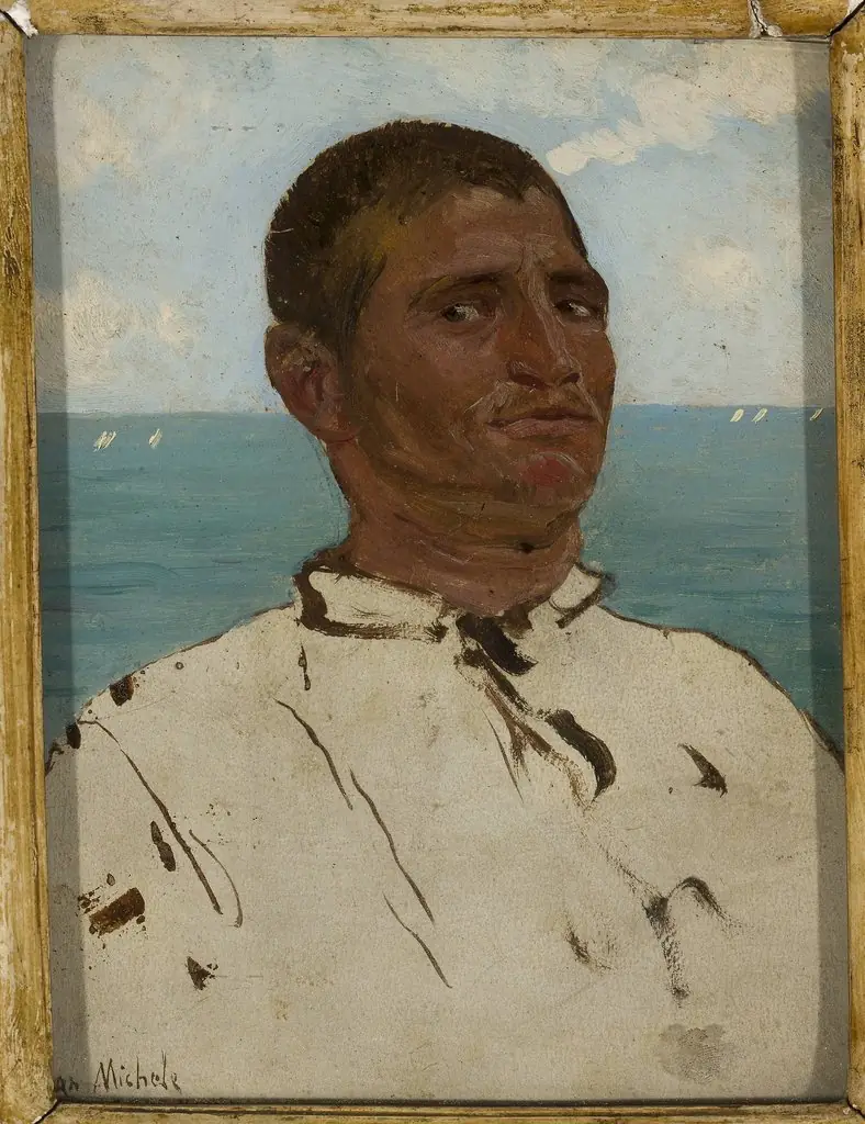 Man against the sea – Sudanese