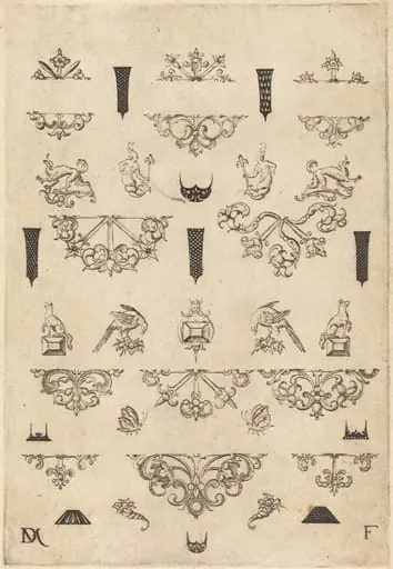 Eleven Different Studs and Twenty-Three Ornaments
