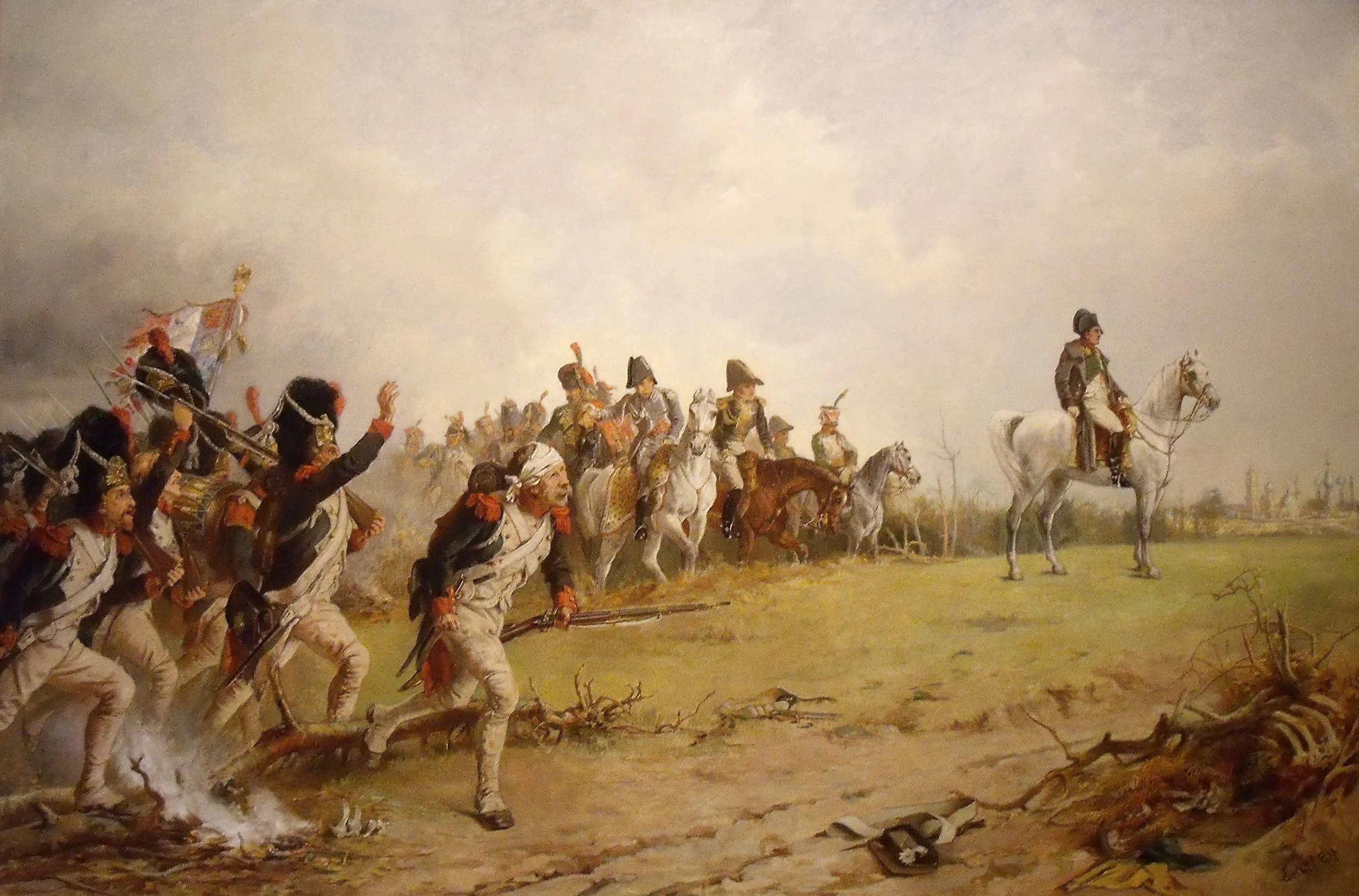 The First Sight of Moscow, by Laslett John Pott, oil, 1896