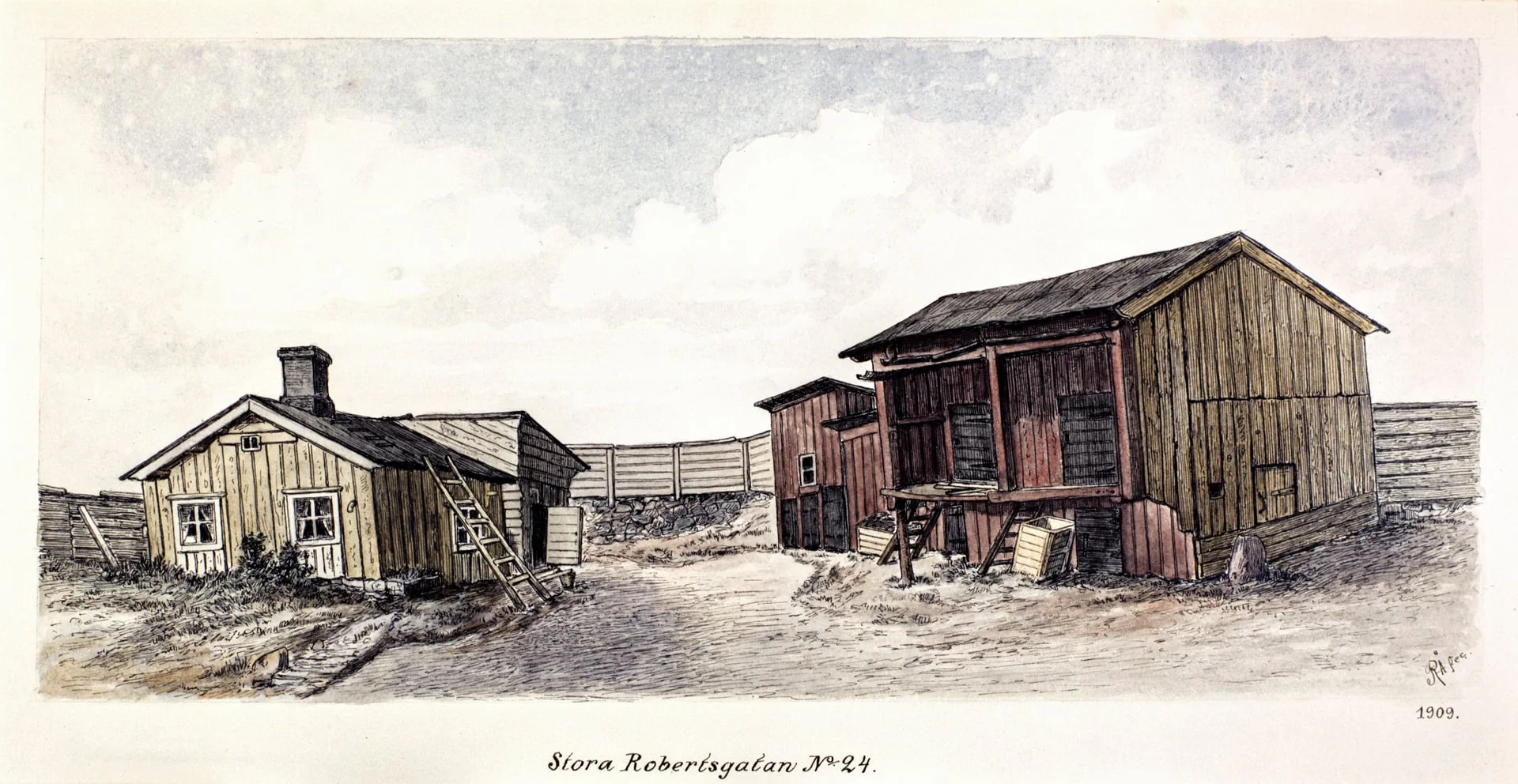 Iso Roobertinkatu 24, by Rudolf Åkerblom, 1897