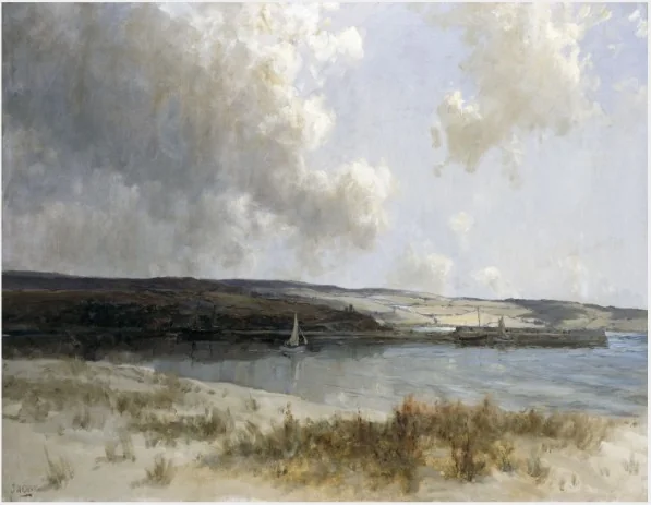 The End of the Glen, by James Humbert Craig, oil, 1920