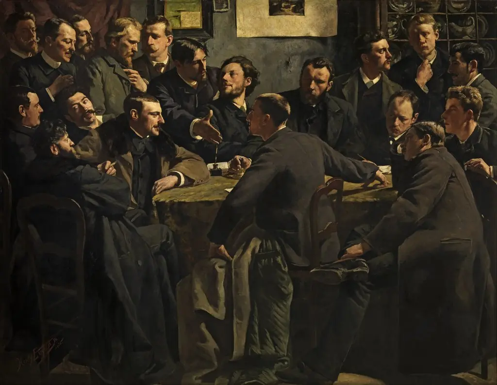 A Session of the Art Society 'Als Ik Kan'