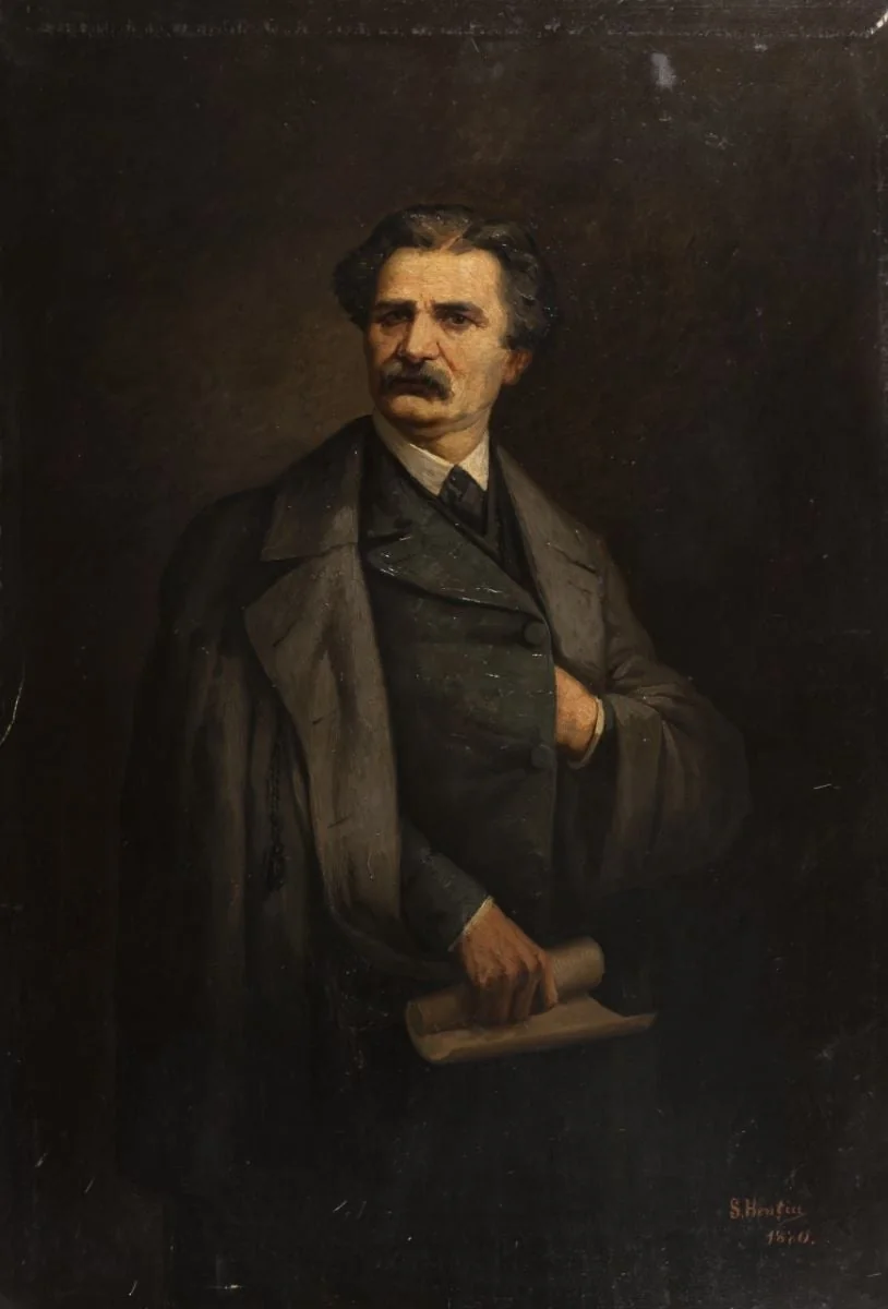 Ion Heliade Rădulescu, by Sava Henția, 1880