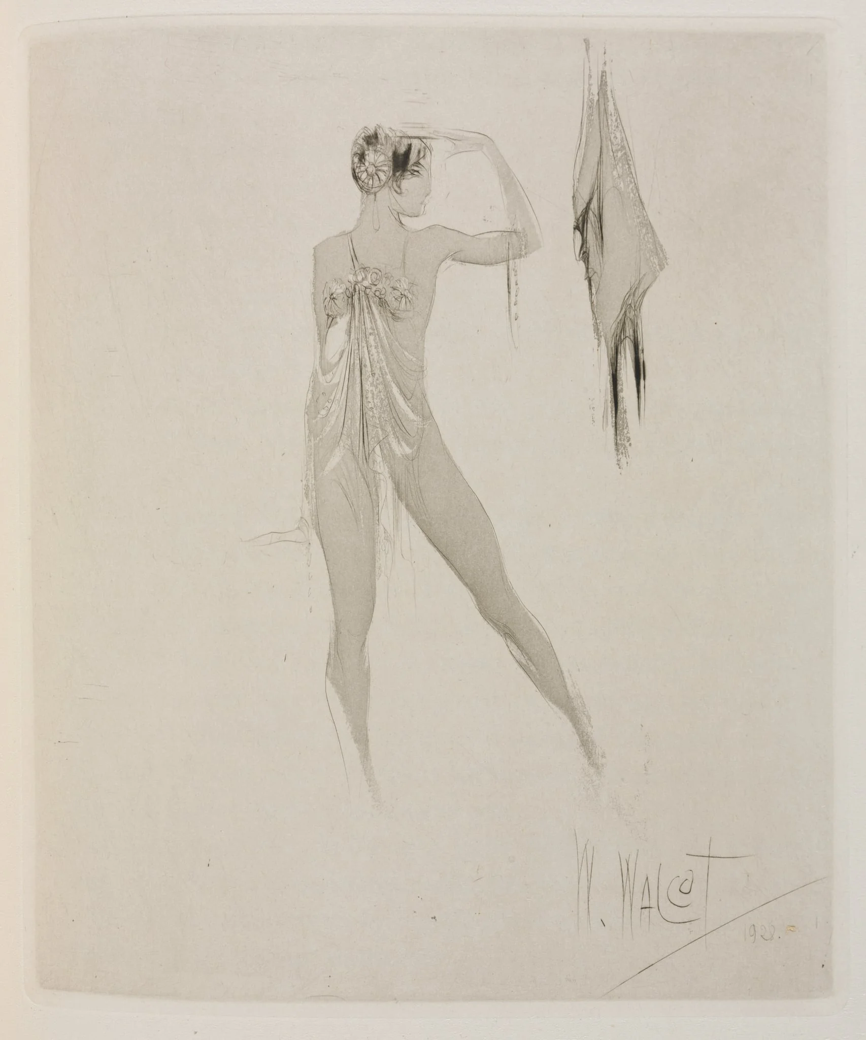 Herodias: Page 47, Her feet stepped one before the other, by William Walcot, 1928