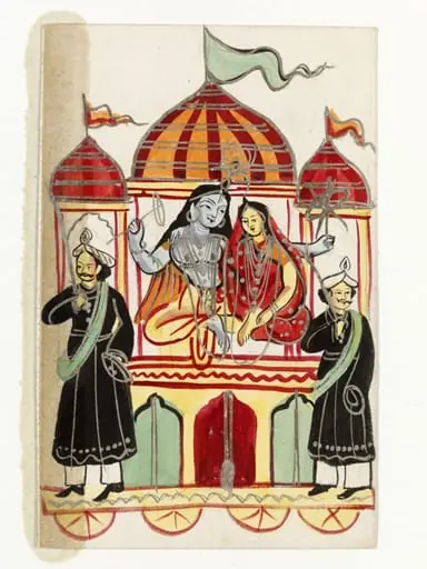 Krishna and Rukmini