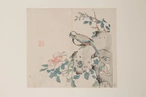 明   十竹齋書畫譜   四開|Leaf from the Ten Bamboo Studio Manual of Painting and Calligraphy