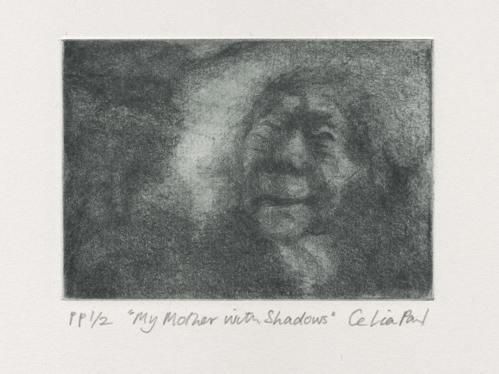 My Mother with Shadows, by Celia Paul, 2002