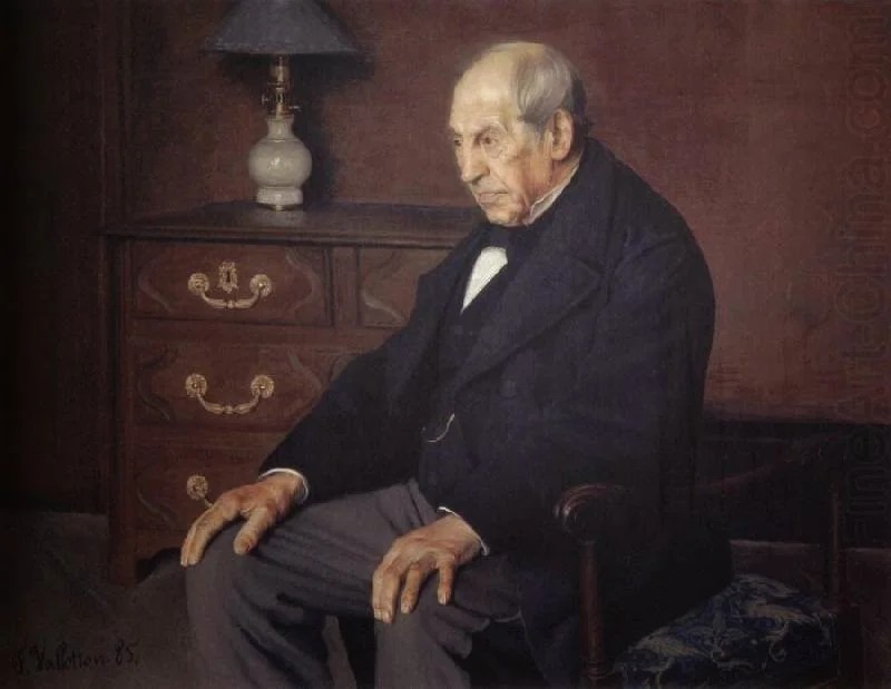 Monsieur Ursenbach, by Félix Vallotton, oil, 1893