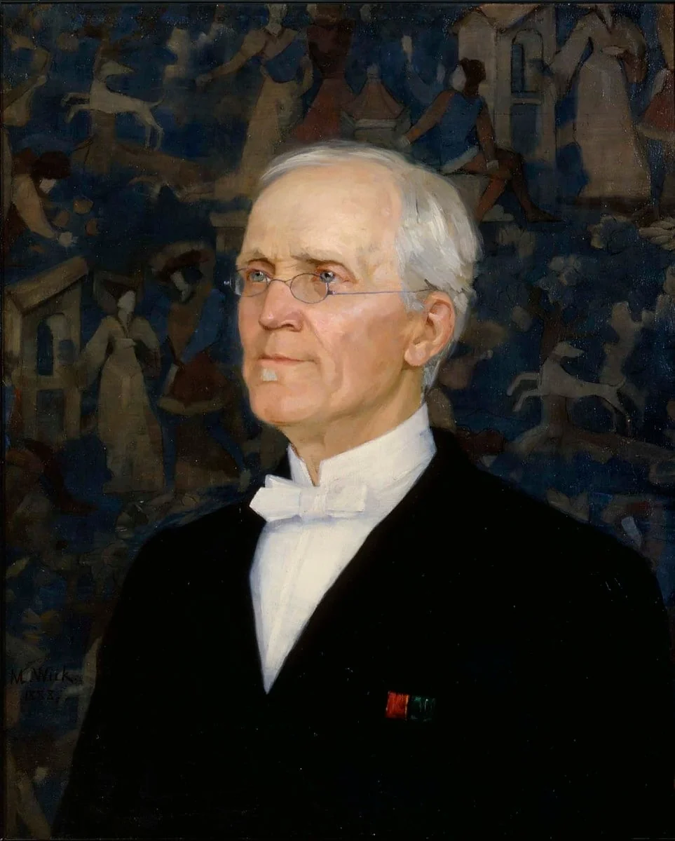 B. O. Schaumanin muotokuva, by Maria Wiik, unspecified