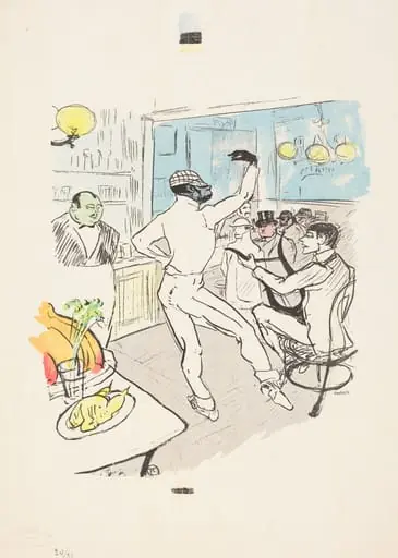 Chocolat Dancing in the Achille Bar