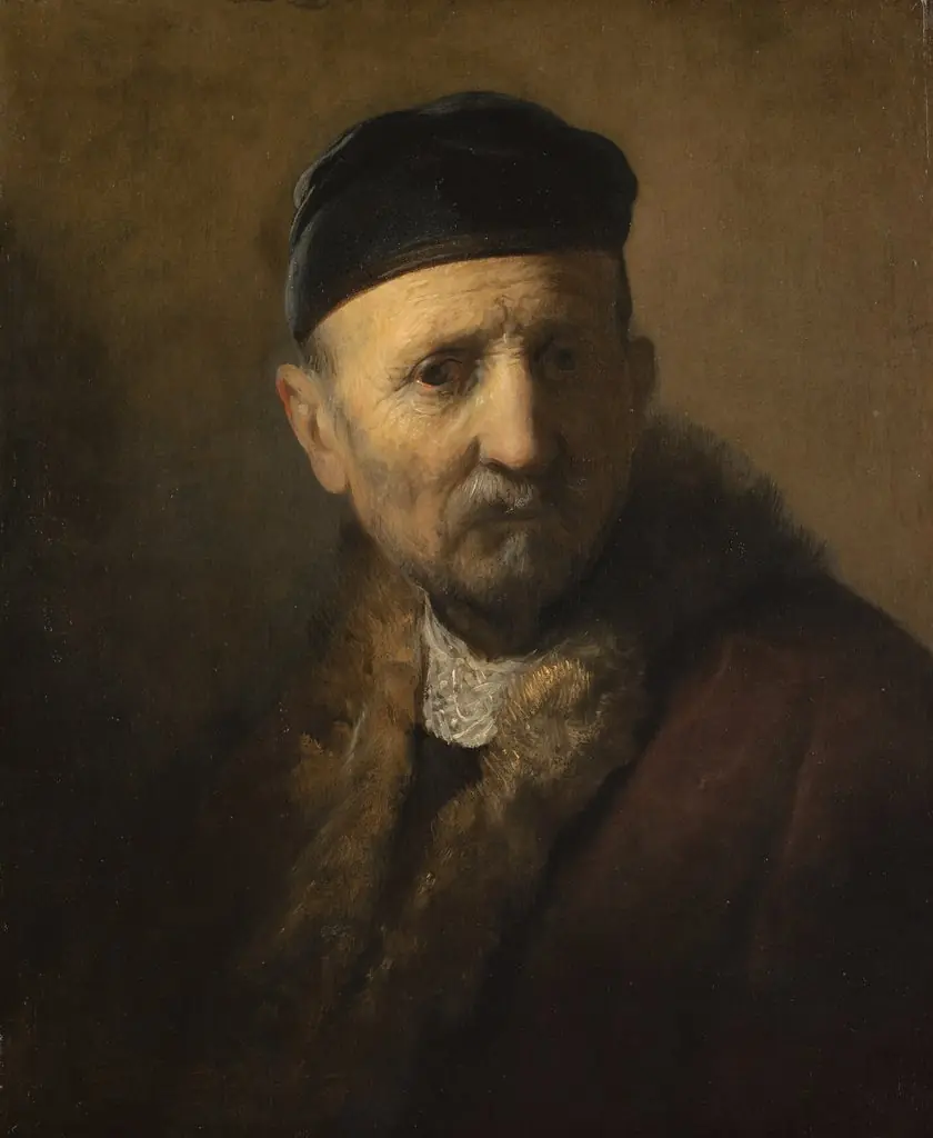 Study of an old man (Rembrandt's father)