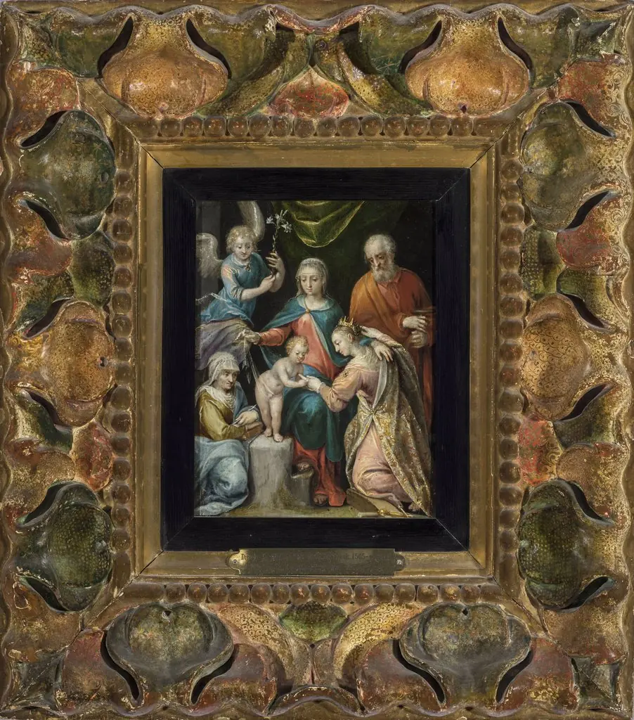 Mystical marriage of St. Catherine