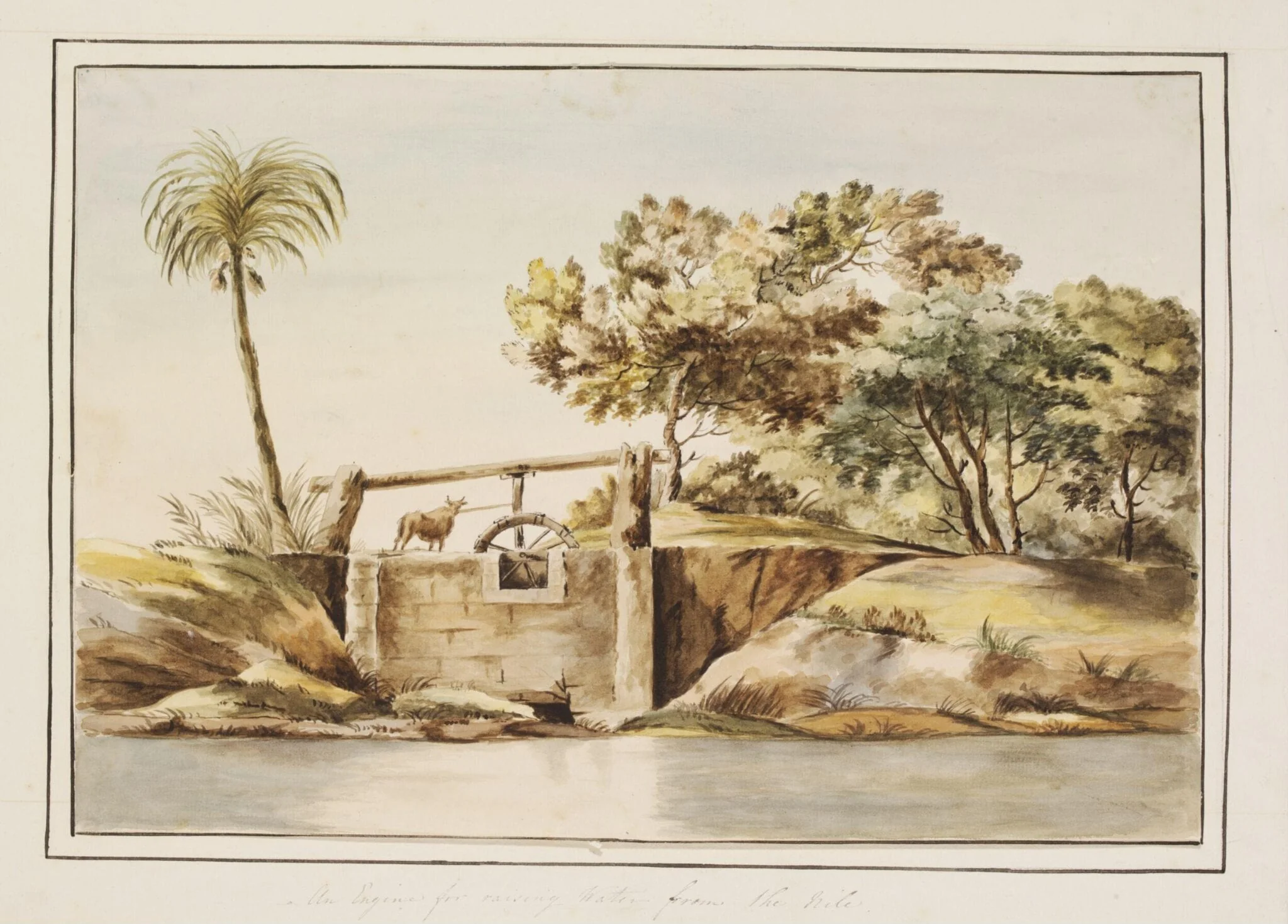 An Engine for raising Water from the Nile