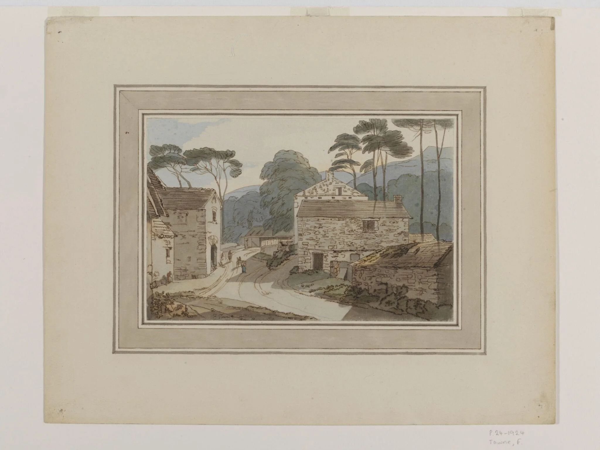 Part of Ambleside at the Head of Lake Windermere