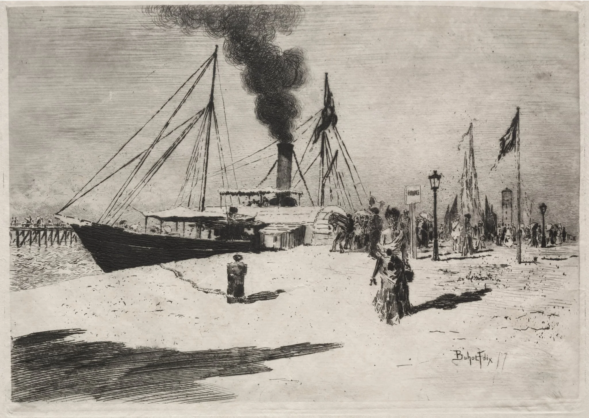 The Wharf at Trouville