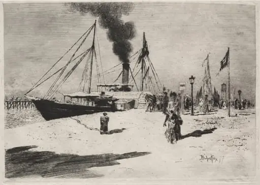The Wharf at Trouville