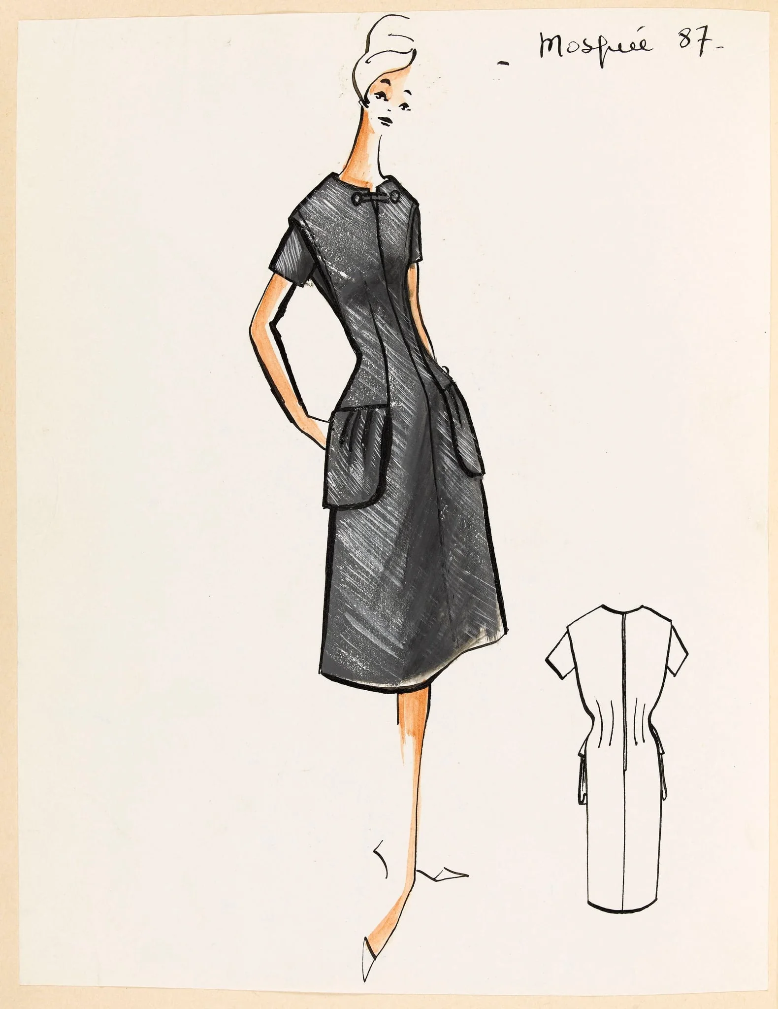 Mosquée, by Carven, 1959