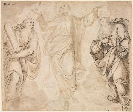 The Transfiguration (recto)