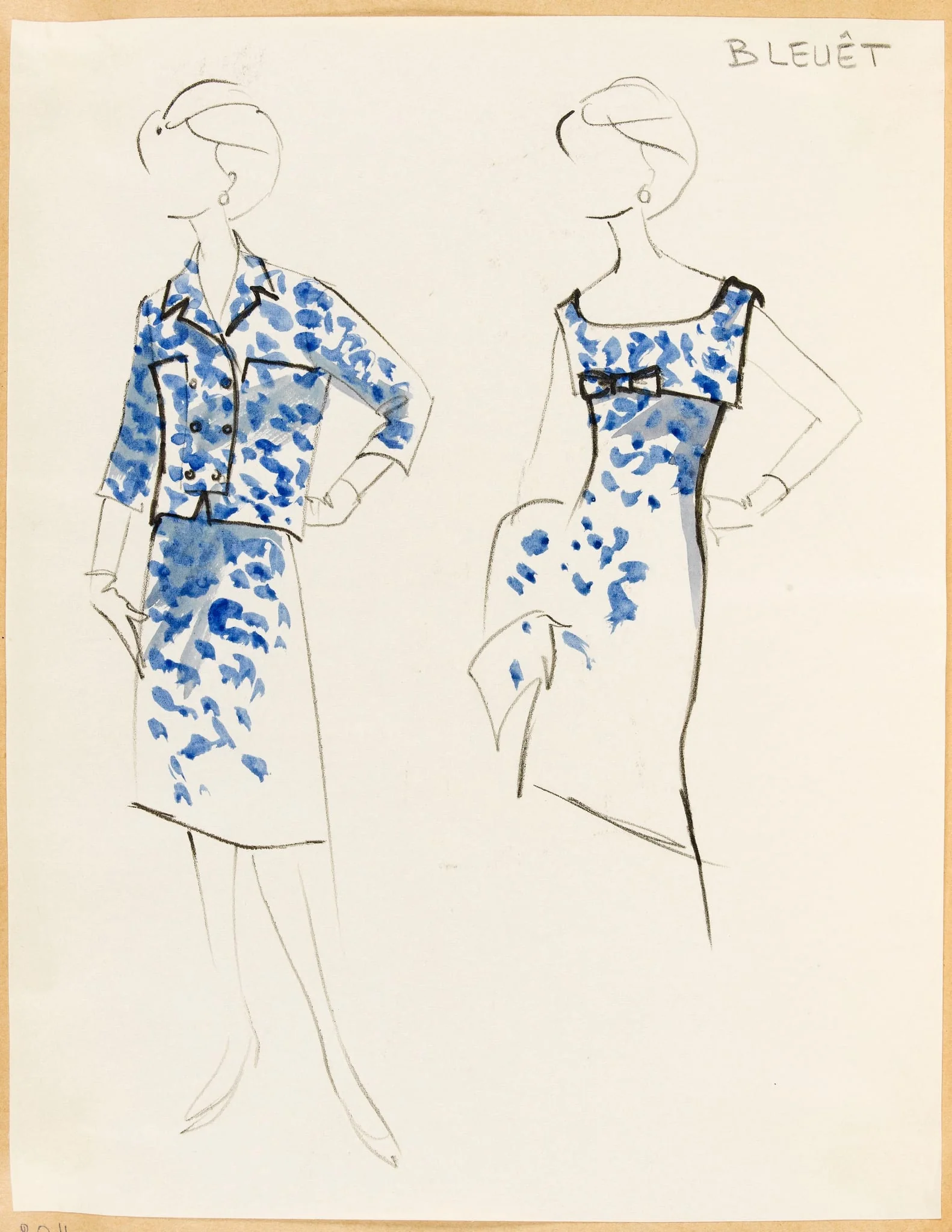 Bleuêt, by Marie-Louise Carven, 1957