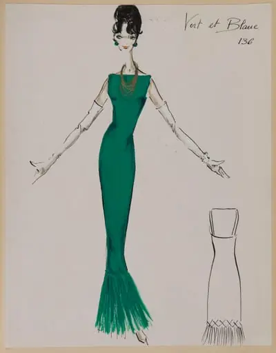 Vert et blanc