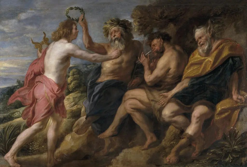 Apollo as Victor over Pan
