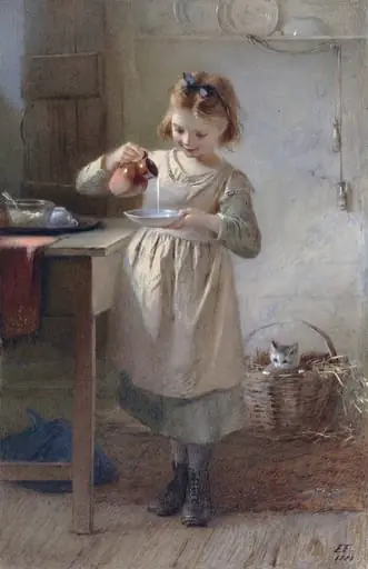 Kitty's Breakfast