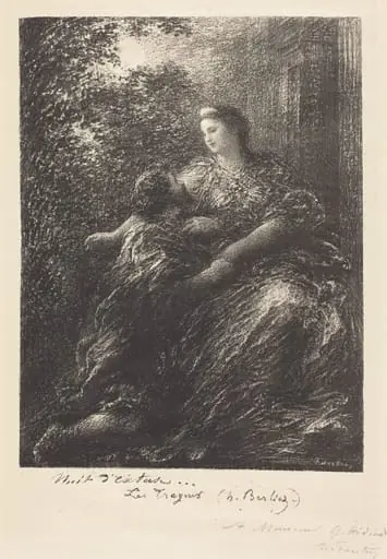 Duet from "The Trojans" (6th plate)