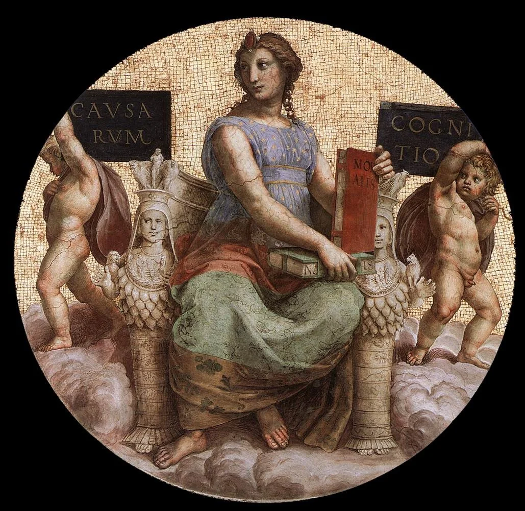 Philosophy, by Raphael, fresco, 1508