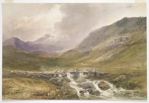 Welsh mountain scene