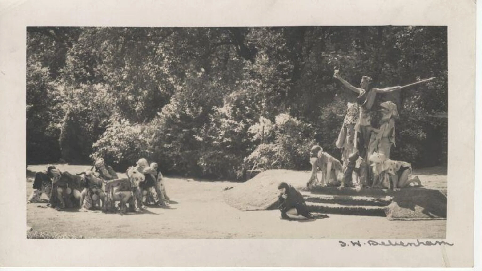 Comus, by J. W. Debenham, photographic, 1935