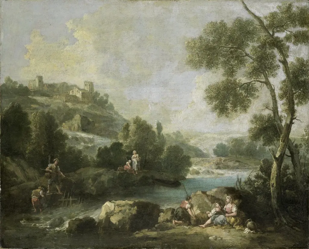 Landscape with Figures