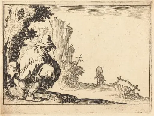Peasant Defecating