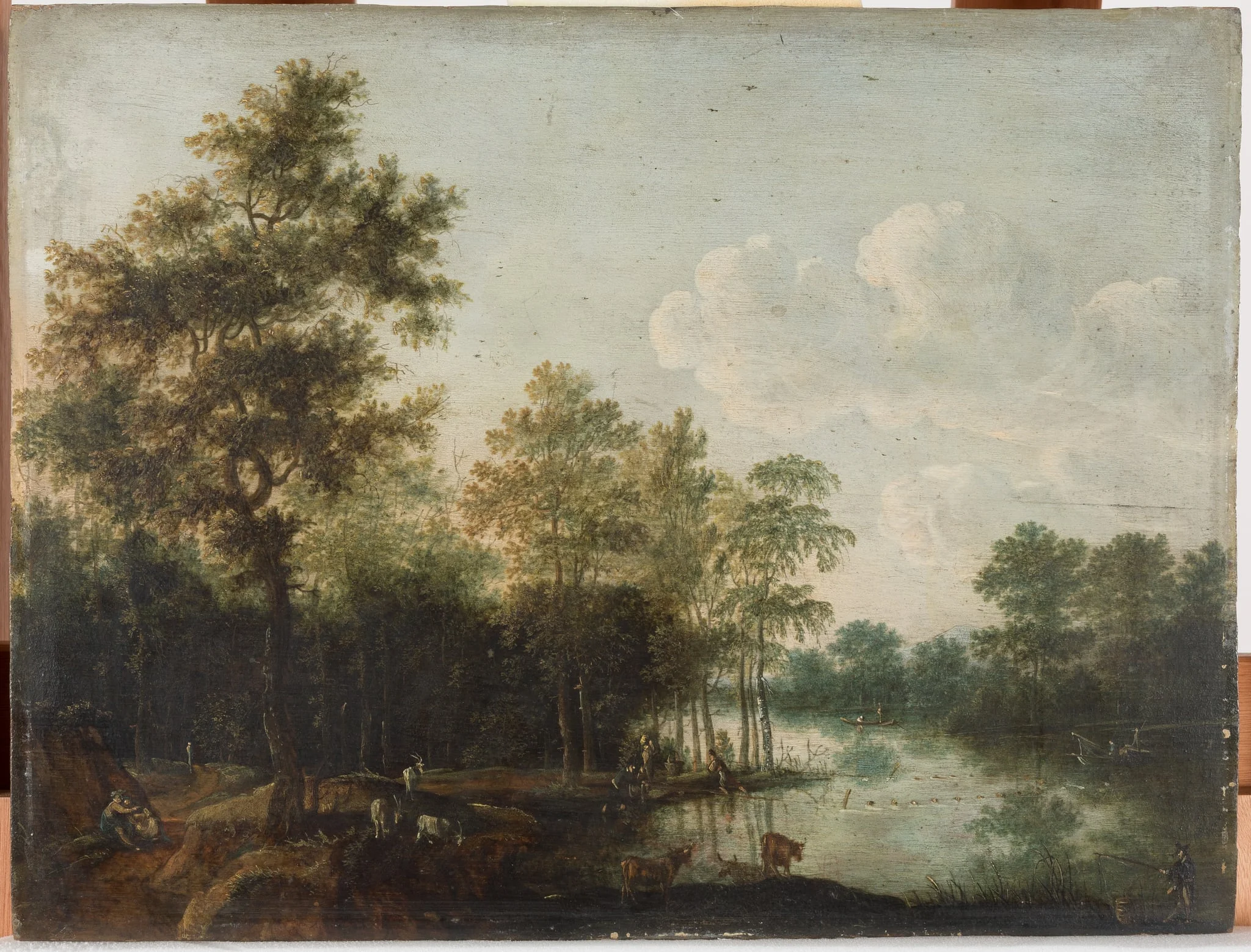 Waldlandschaft, by Unknown, 1850
