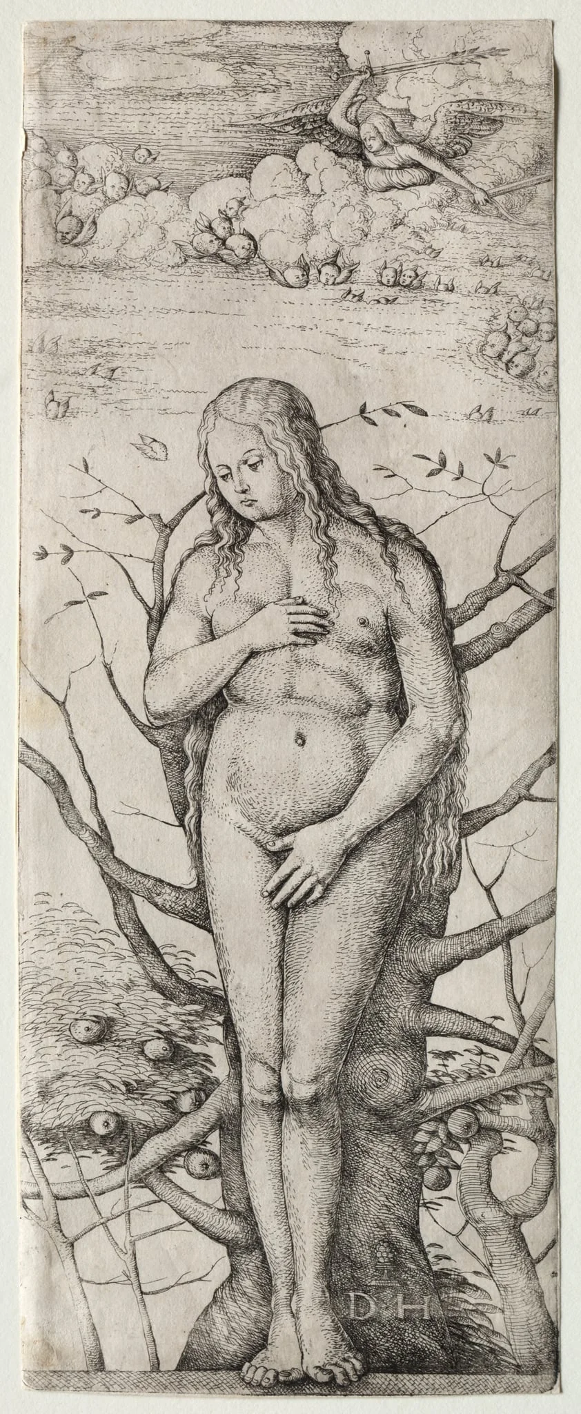 Eve, by Daniel Hopfer, 1520