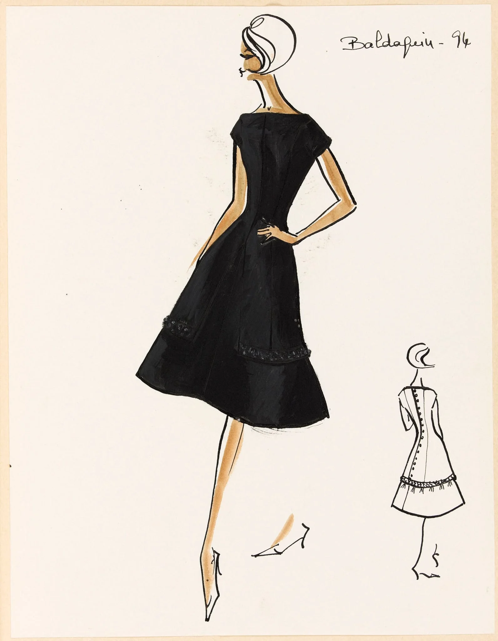 Baldaquin, by Marie-Louise Carven, 1959